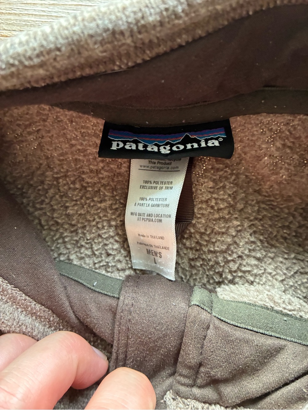 Patagonia Brown Quarter-Zip Better Sweater - Large - Picture 3 of 6